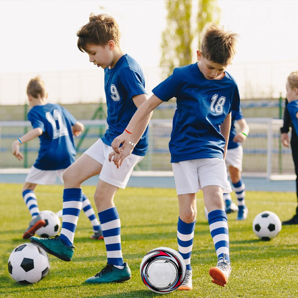 Official Size 5 Soccer Ball – PVC Machine-Sewn