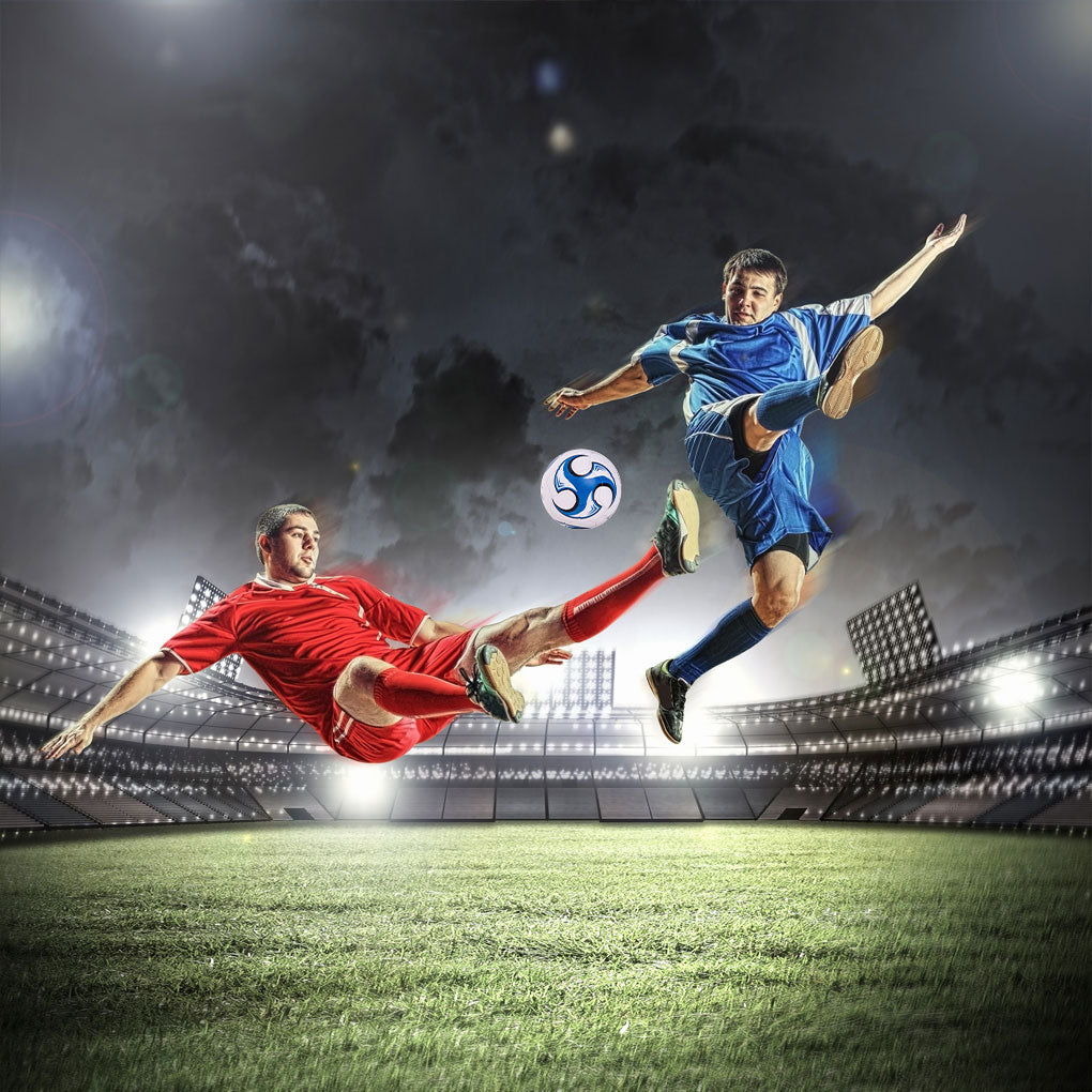 Official Size 5 Soccer Ball – PVC Machine-Sewn