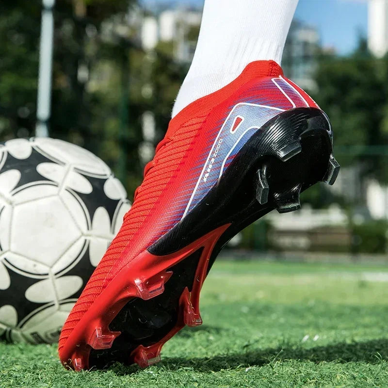 Men’s Outdoor Soccer Cleats – Breathable Long Spikes