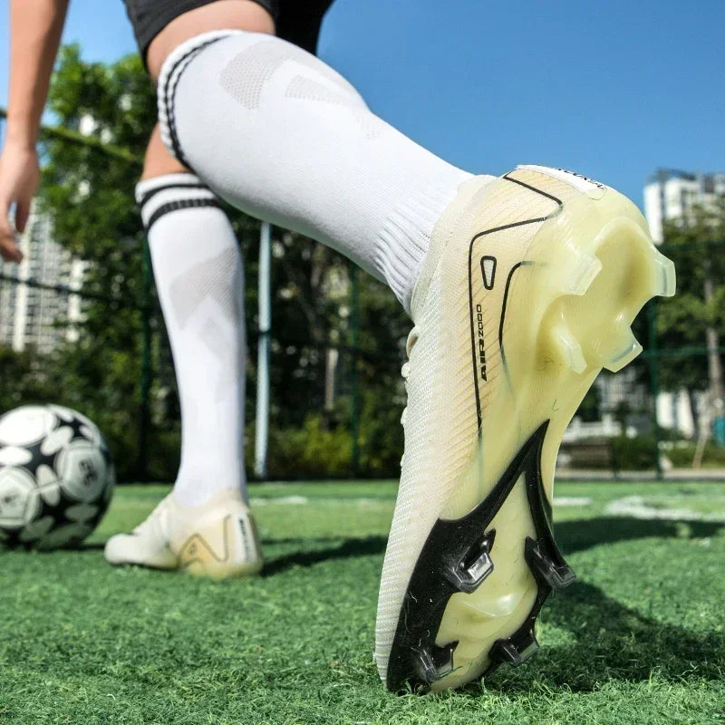Men’s Outdoor Soccer Cleats – Breathable Long Spikes