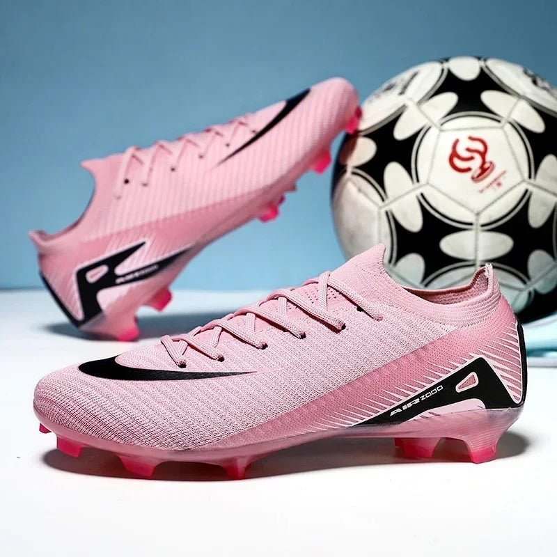 Men’s Outdoor Soccer Cleats – Breathable Long Spikes
