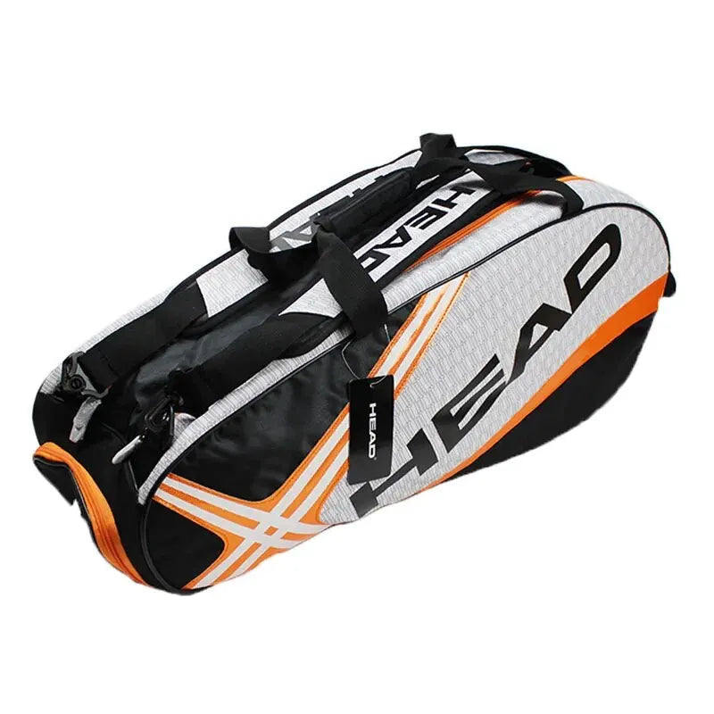Large Capacity Tennis Racket Bag with Shoe Compartment