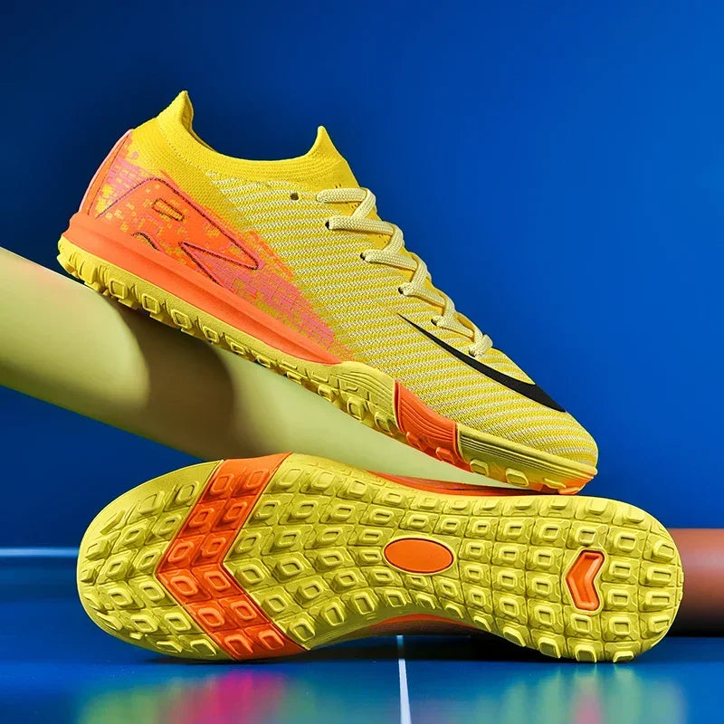 Men’s Outdoor Soccer Cleats – Breathable Long Spikes