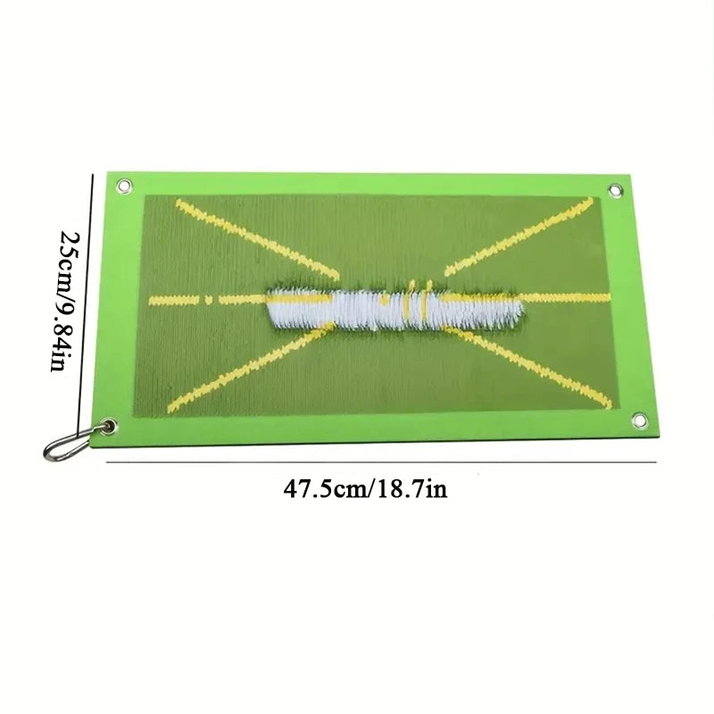 Golf Practice Hitting Mat with Accessories