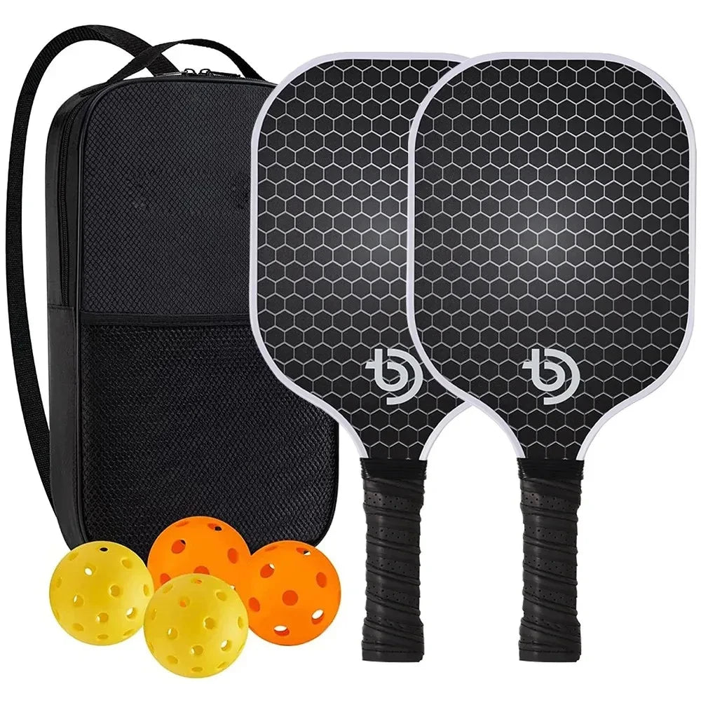 Graphite Carbon Fiber Pickleball Paddle Set – USAPA Approved