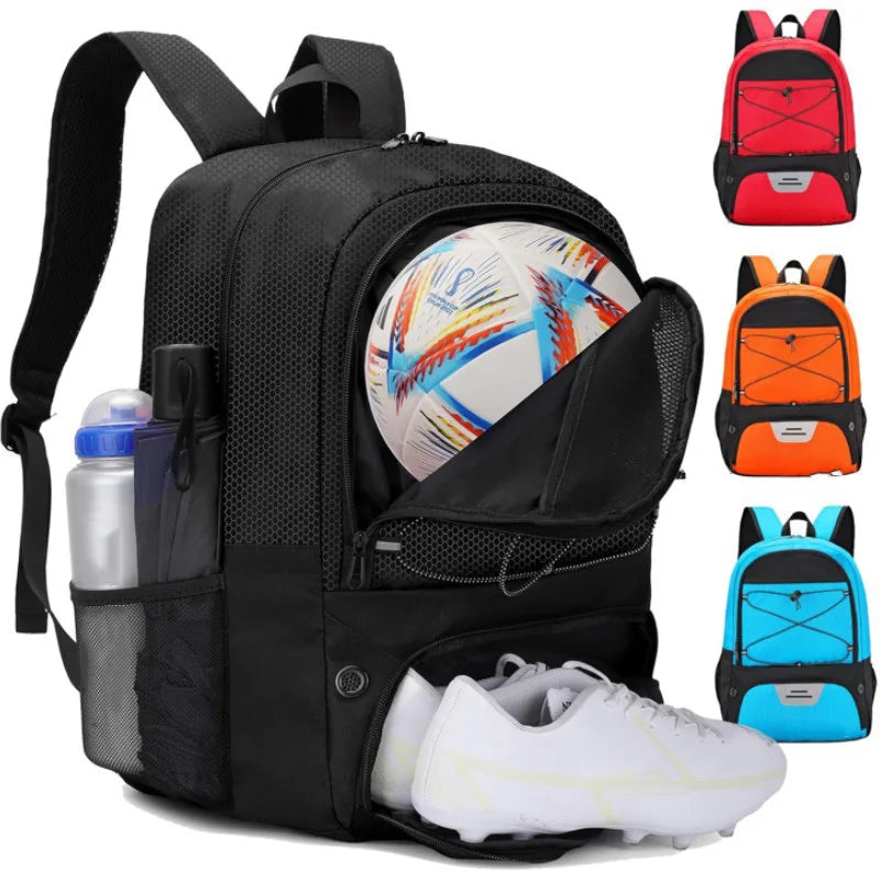 Football Backpack with Shoe Pocket
