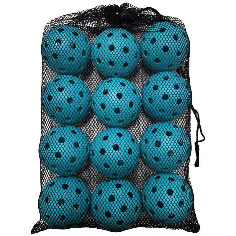12-Pack Outdoor Pickleballs 74mm