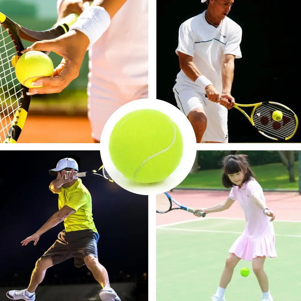 3PCS Professional Tennis Balls – 63mm High Elasticity