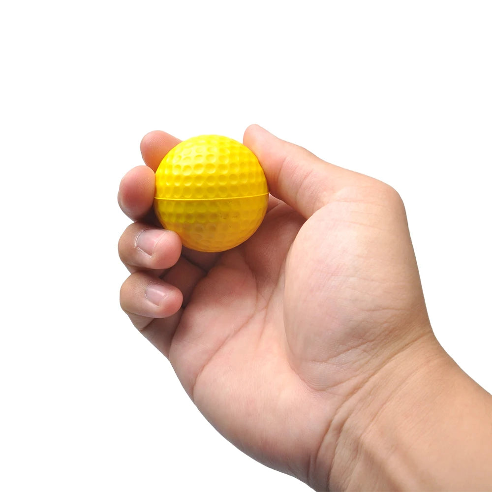 Yellow PU Foam Golf Training Balls