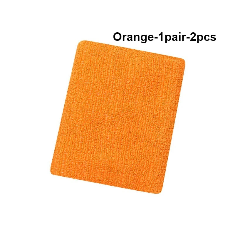 Breathable Cotton Wrist Sweatbands – 2PCS Set