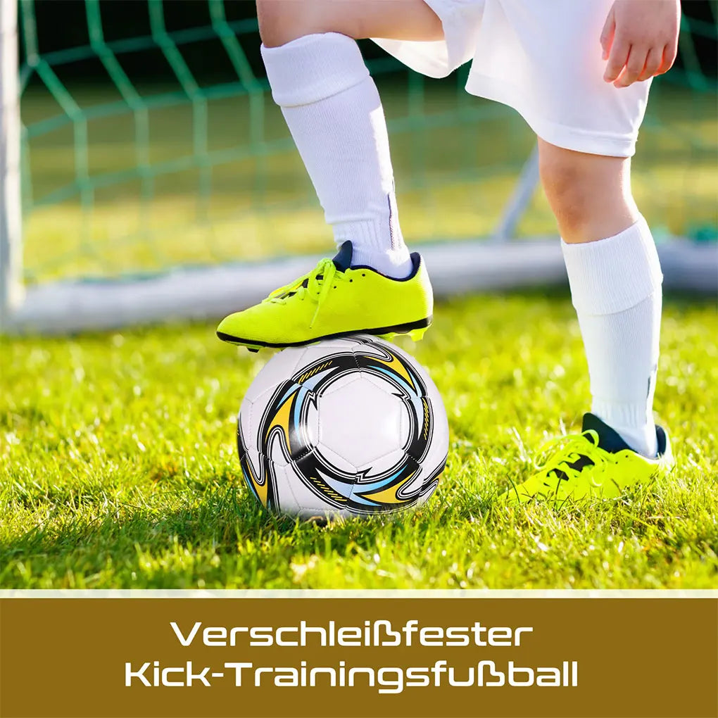 Official Size 5 Soccer Ball – PVC Machine-Sewn