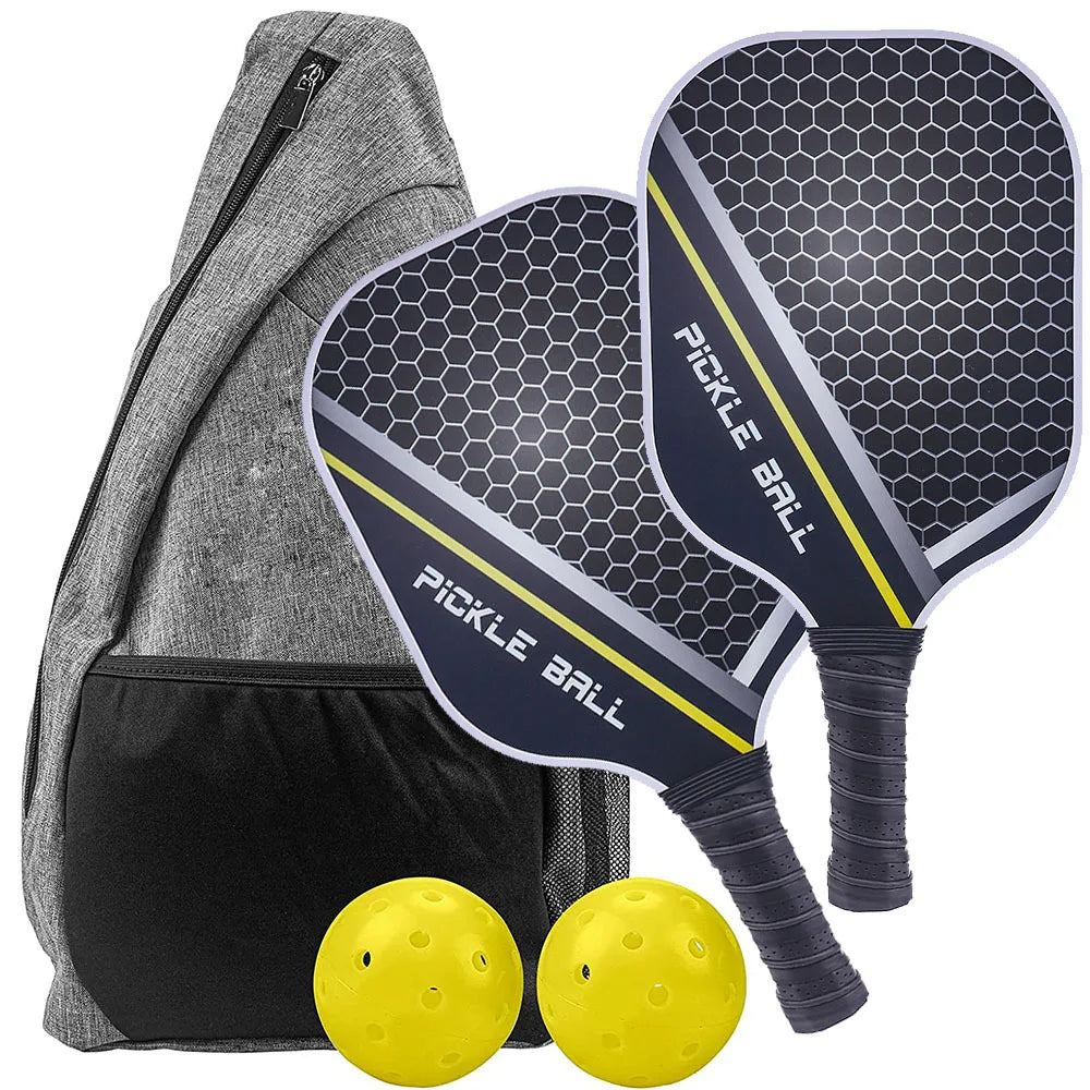 Graphite Carbon Fiber Pickleball Paddle Set – USAPA Approved