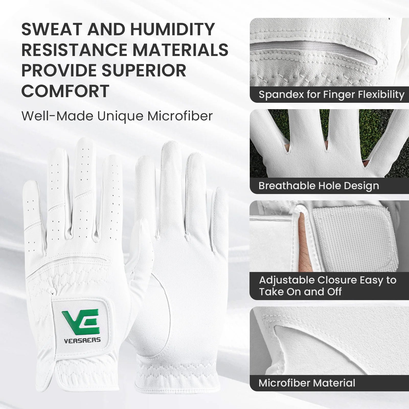 Men’s All-Weather Golf Glove – 2 Pack