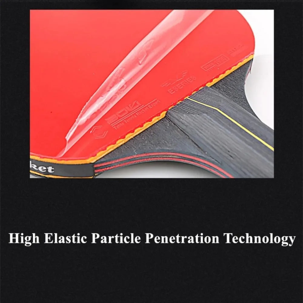 5/6 Star Professional Table Tennis Racket Set – 2PCS