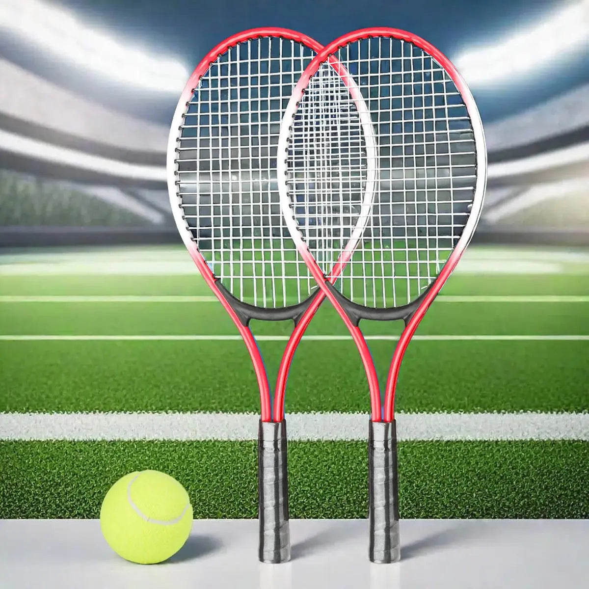 2PCS Tennis Racket Set with Carry Bag
