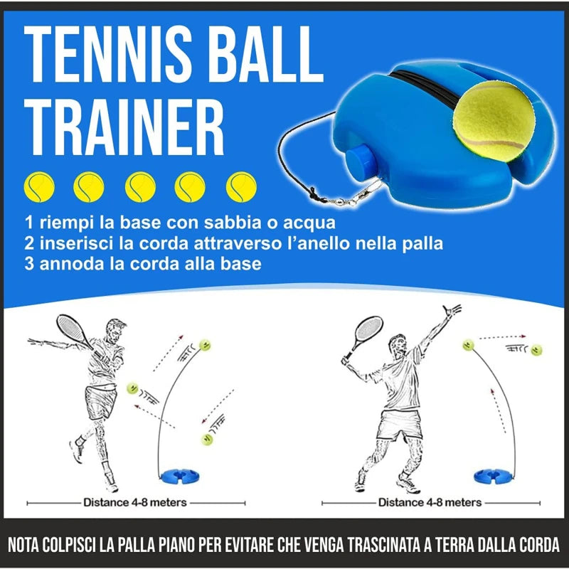Tennis Training Ball – Professional Self-Study Rebound Trainer