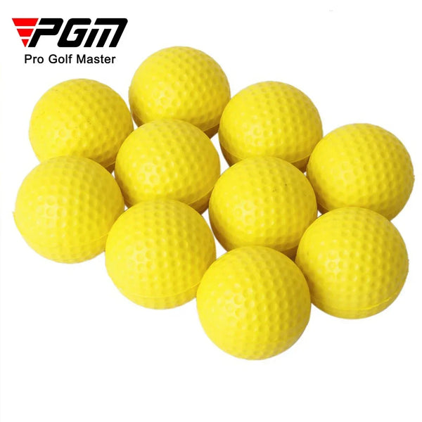 Yellow PU Foam Golf Training Balls