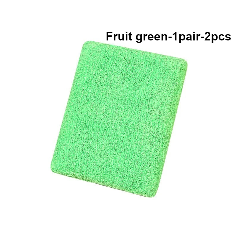 Breathable Cotton Wrist Sweatbands – 2PCS Set