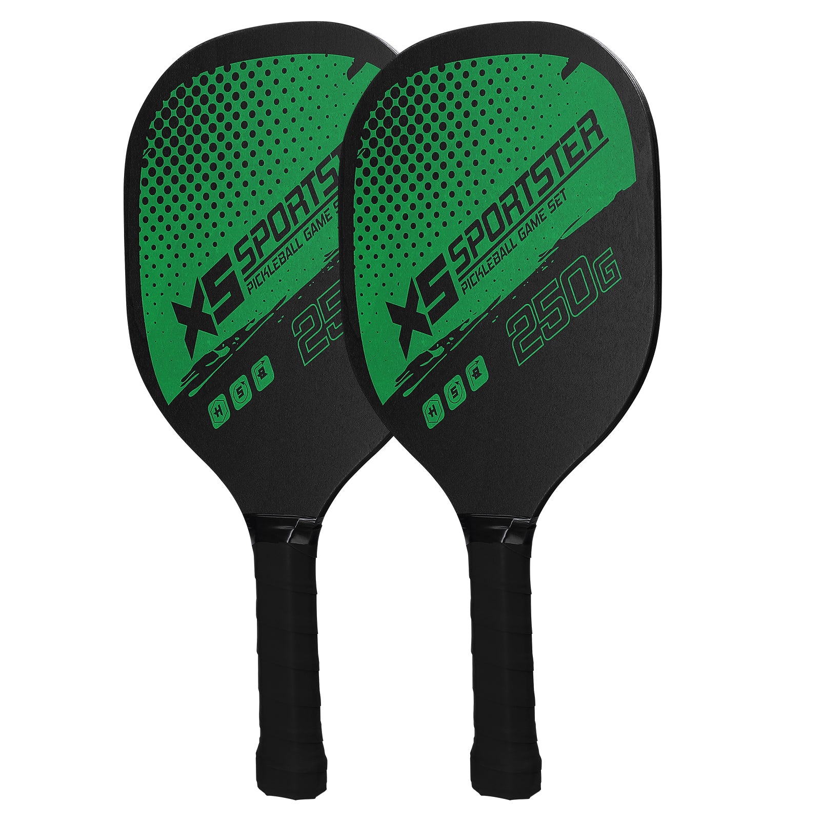 Pickleball Paddle Set – 2 Rackets & 4 Balls