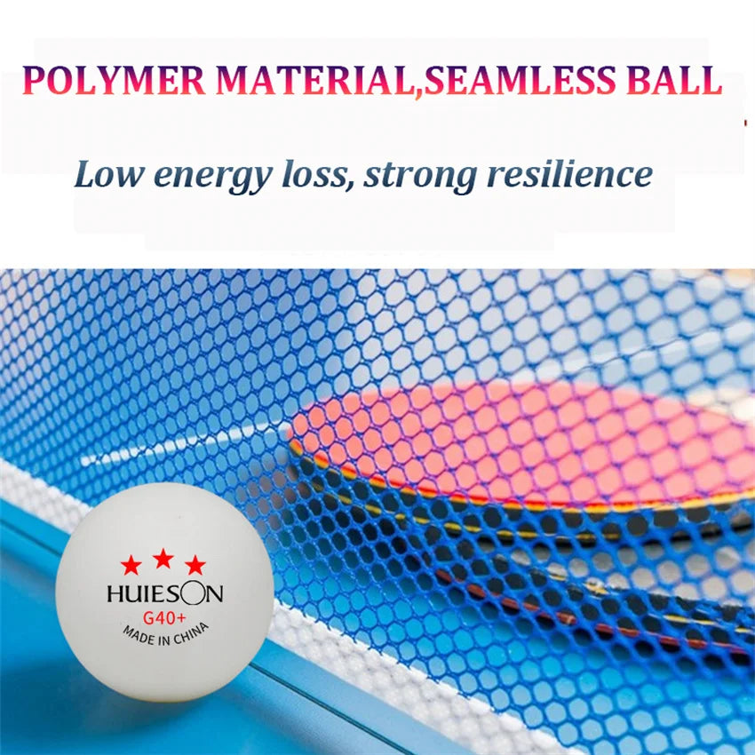 3-Star ABS 40+ Table Tennis Balls – 20–100PCS