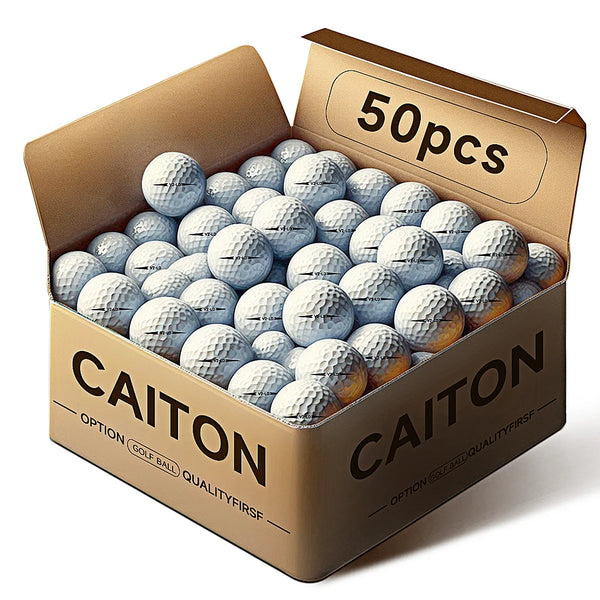 50pcs 2-Layer Golf Balls