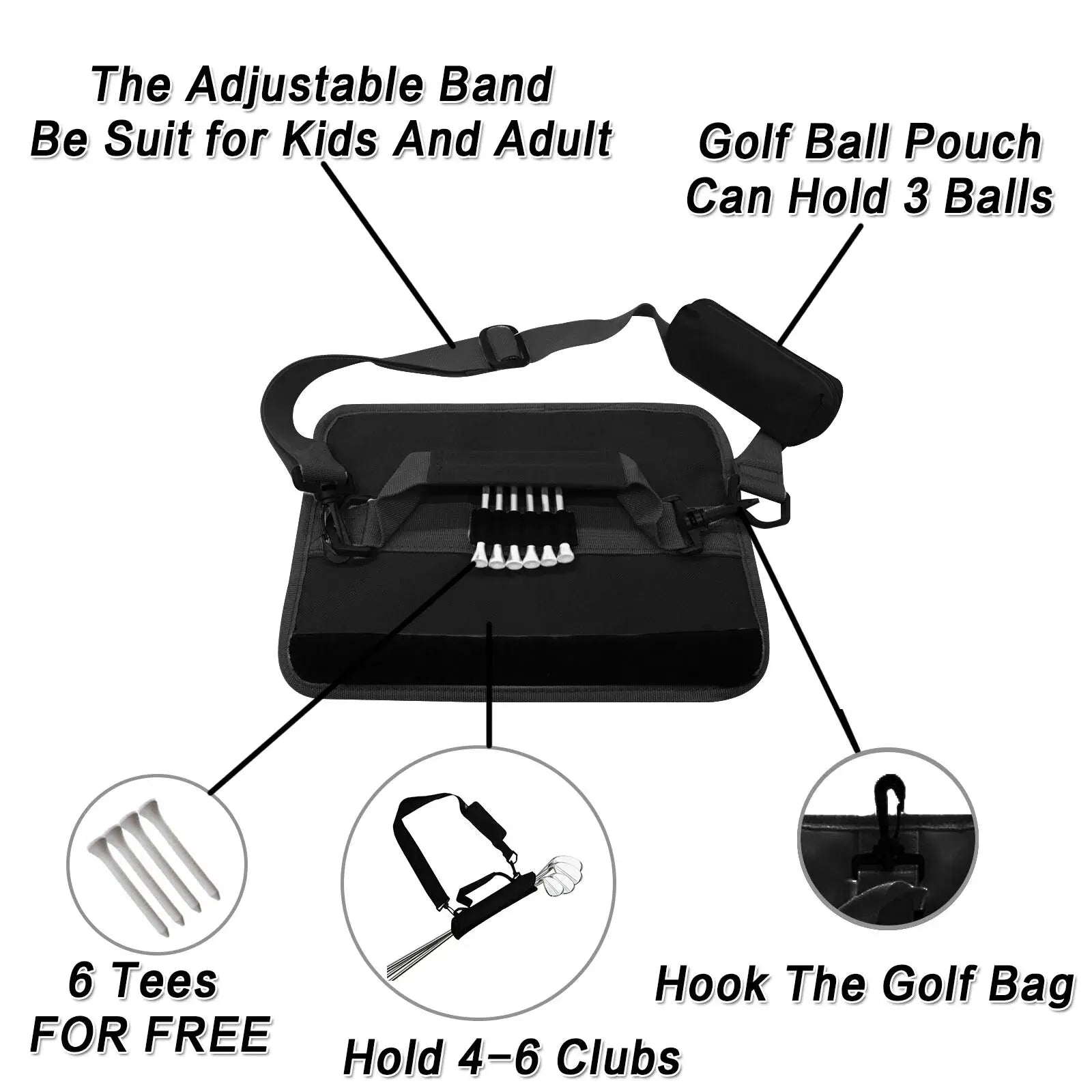 Mini Lightweight Golf Club Bag