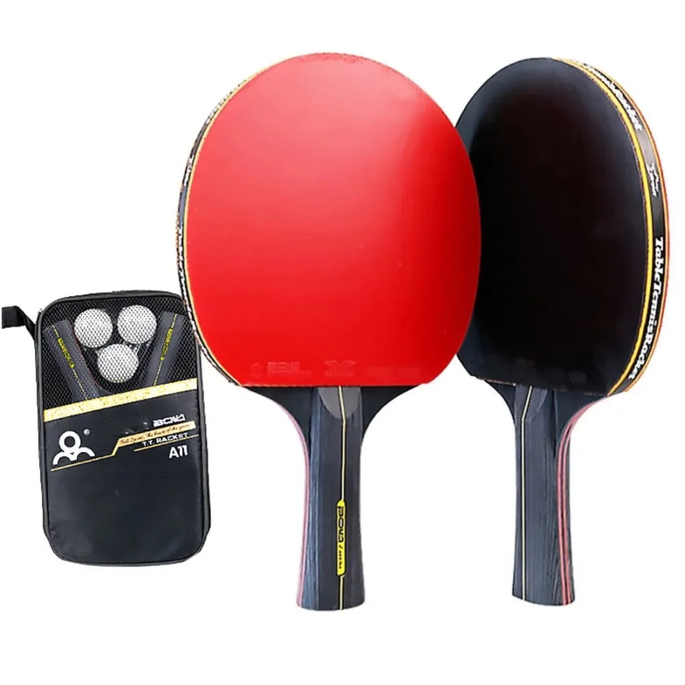 5/6 Star Professional Table Tennis Racket Set – 2PCS