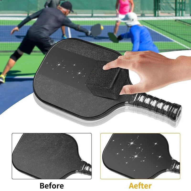 Pickleball Paddle Eraser – Carbon Fiber Cleaner