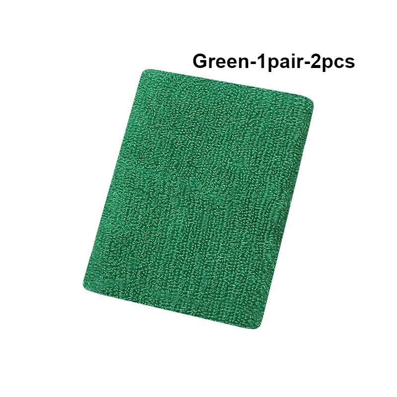 Breathable Cotton Wrist Sweatbands – 2PCS Set