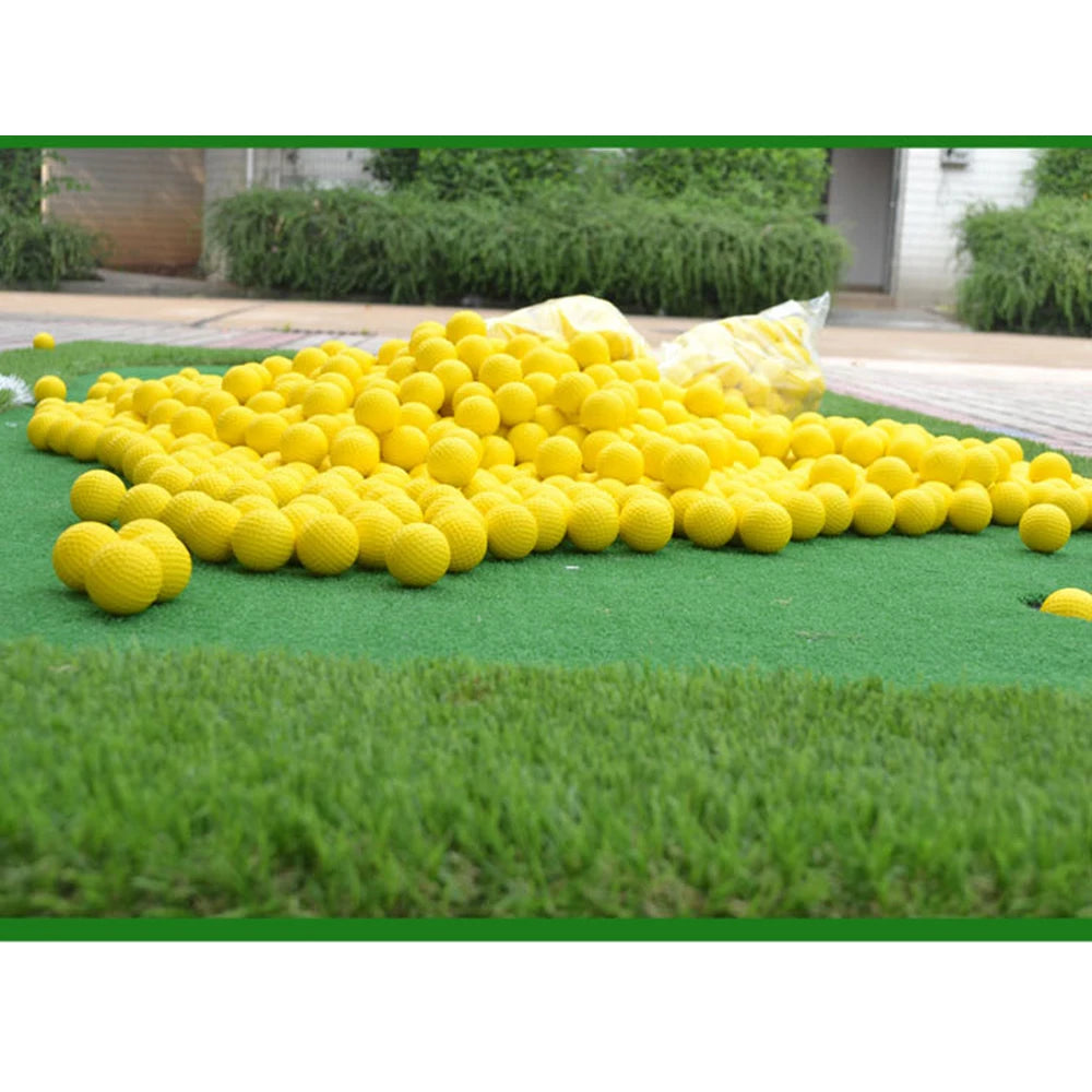 Yellow PU Foam Golf Training Balls