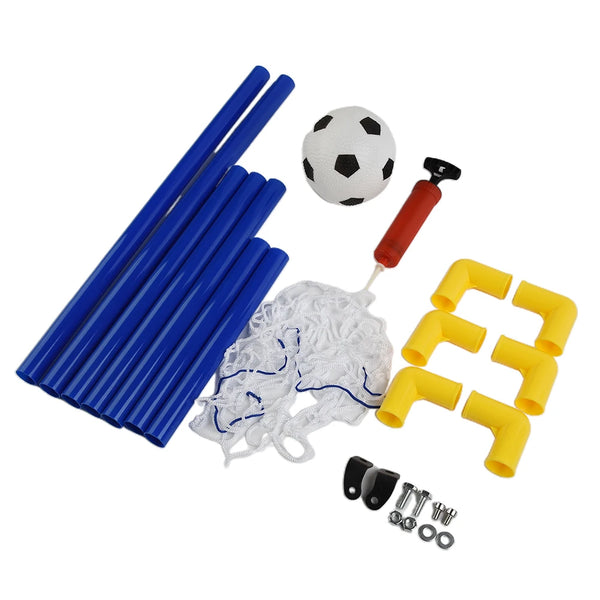 Folding Mini Soccer Goal Set with Pump