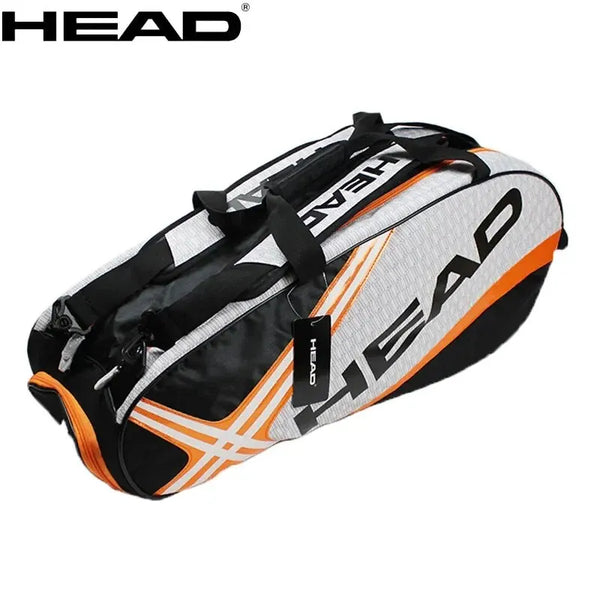 Large Capacity Tennis Racket Bag with Shoe Compartment