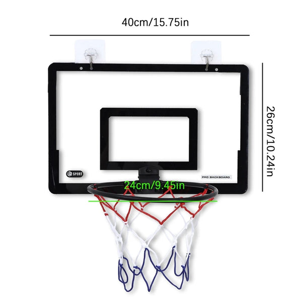 Mini Indoor Basketball Hoop Set for Kids & Adults