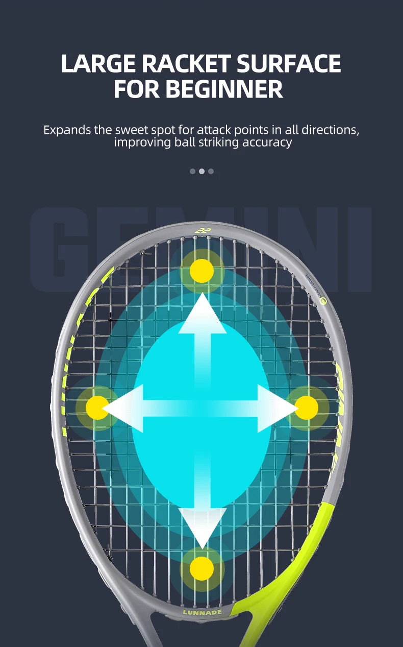 Carbon Composite Tennis Racket – Ultra-Light