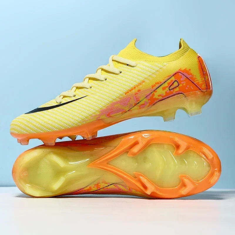 Men’s Outdoor Soccer Cleats – Breathable Long Spikes