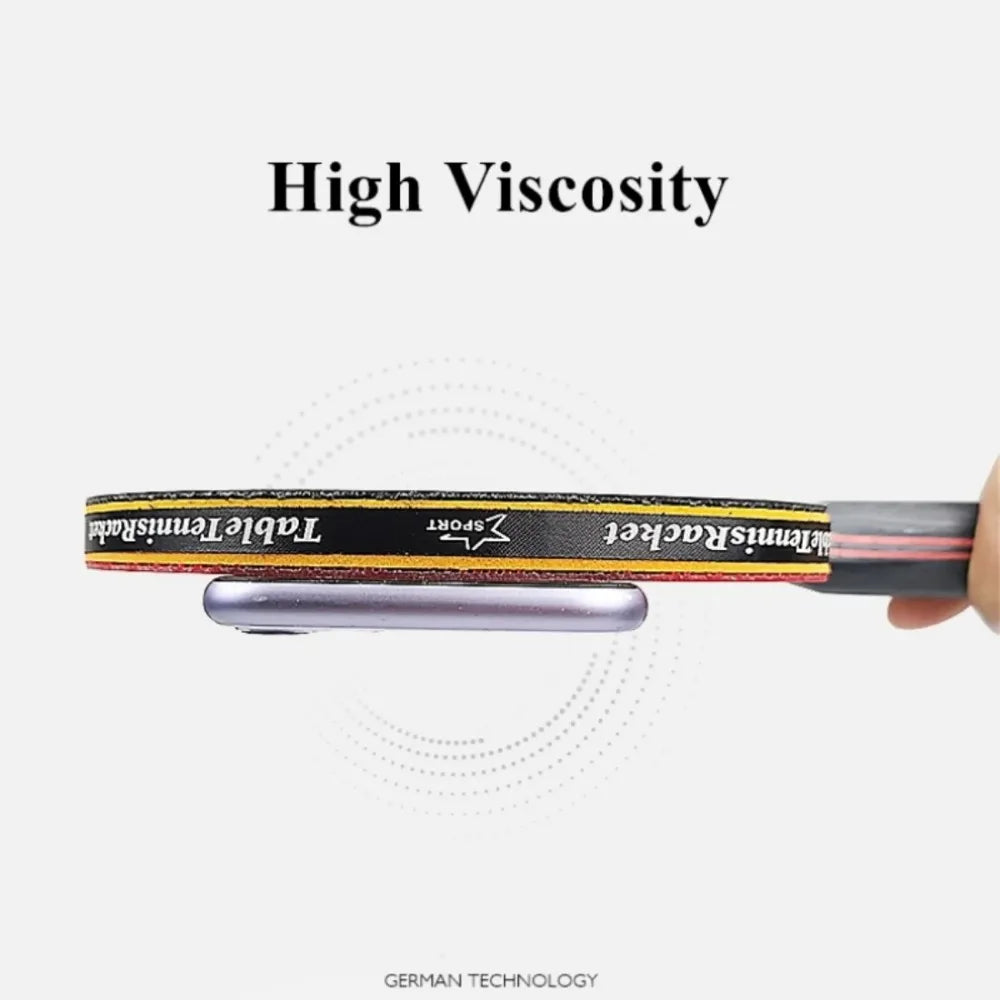 5/6 Star Professional Table Tennis Racket Set – 2PCS