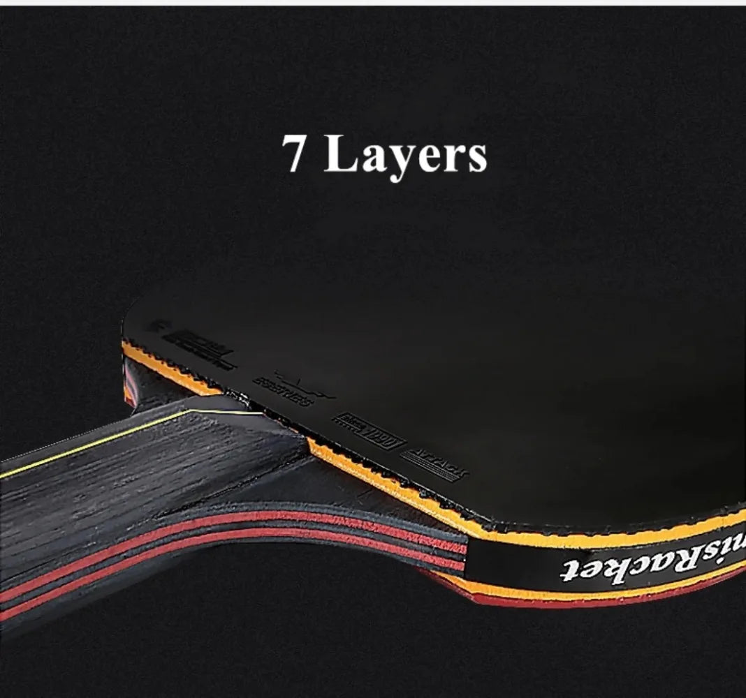 5/6 Star Professional Table Tennis Racket Set – 2PCS