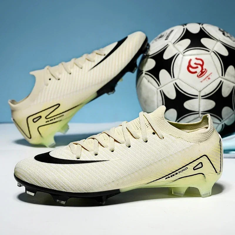 Men’s Outdoor Soccer Cleats – Breathable Long Spikes
