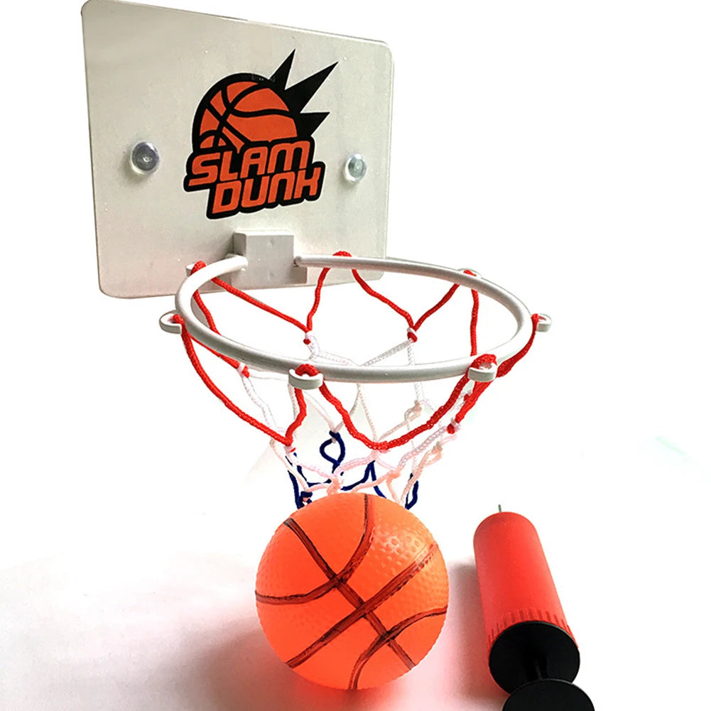 Mini Basketball Hoop Set with Ball & Pump