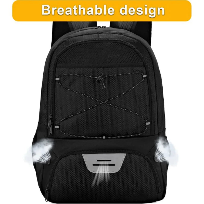 Football Backpack with Shoe Pocket