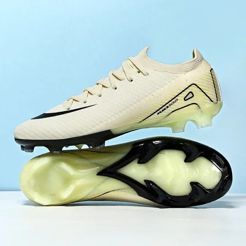 Men’s Outdoor Soccer Cleats – Breathable Long Spikes