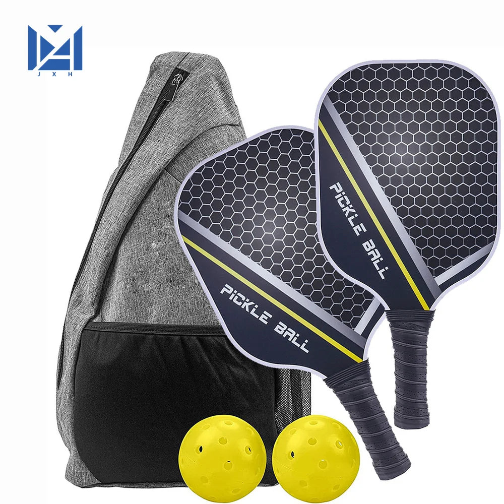 Graphite Carbon Fiber Pickleball Paddle Set – USAPA Approved