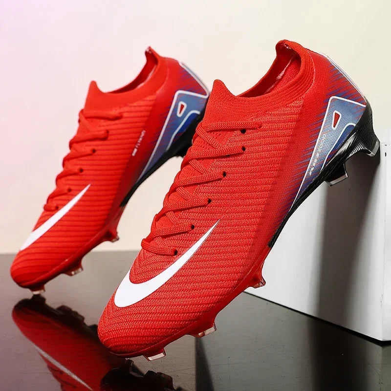 Men’s Outdoor Soccer Cleats – Breathable Long Spikes