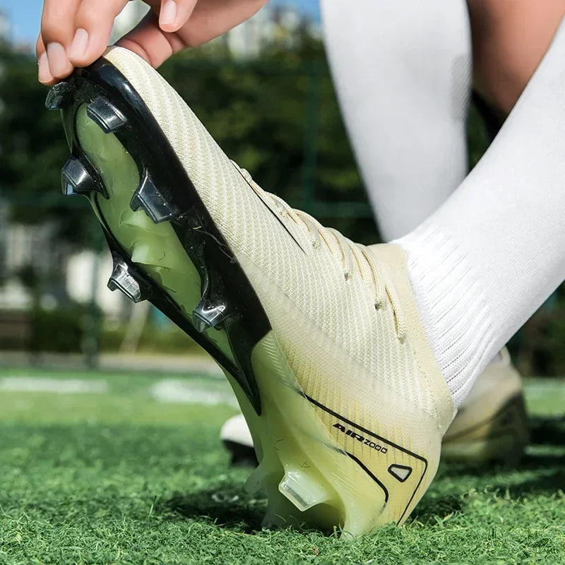 Men’s Outdoor Soccer Cleats – Breathable Long Spikes