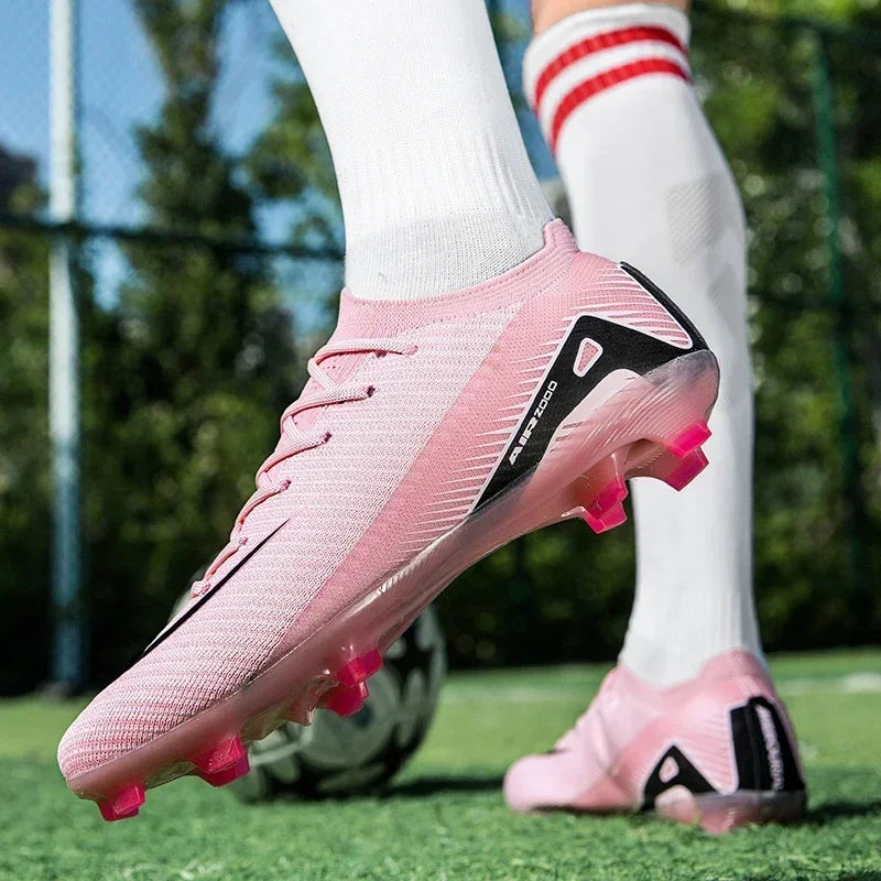 Men’s Outdoor Soccer Cleats – Breathable Long Spikes