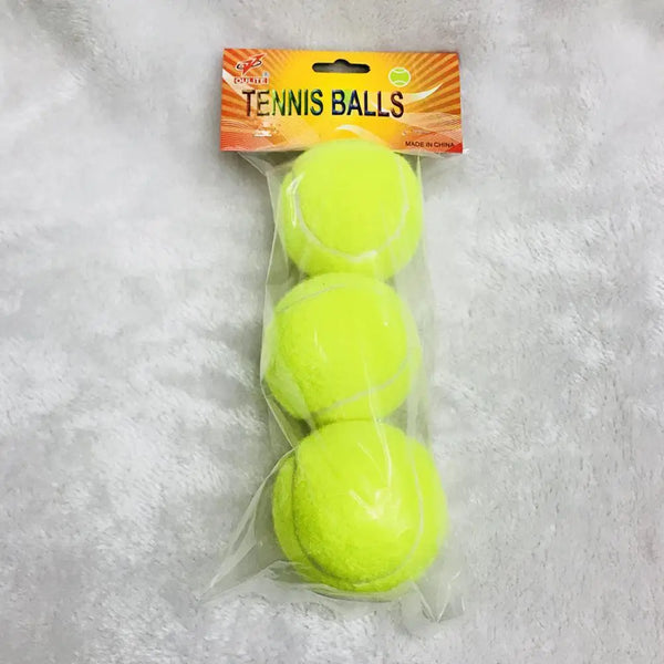 3PCS Professional Tennis Balls – 63mm High Elasticity