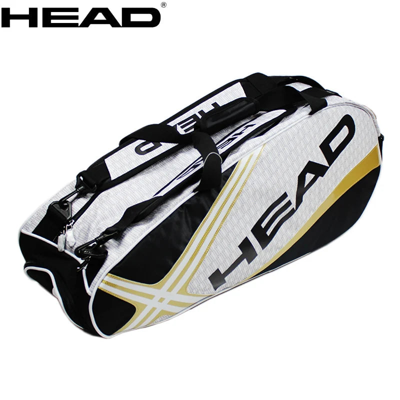 Large Capacity Tennis Racket Bag with Shoe Compartment
