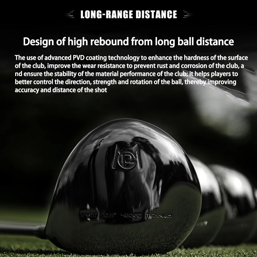 Men’s Golf Club – First Tee Wood with High Rebound