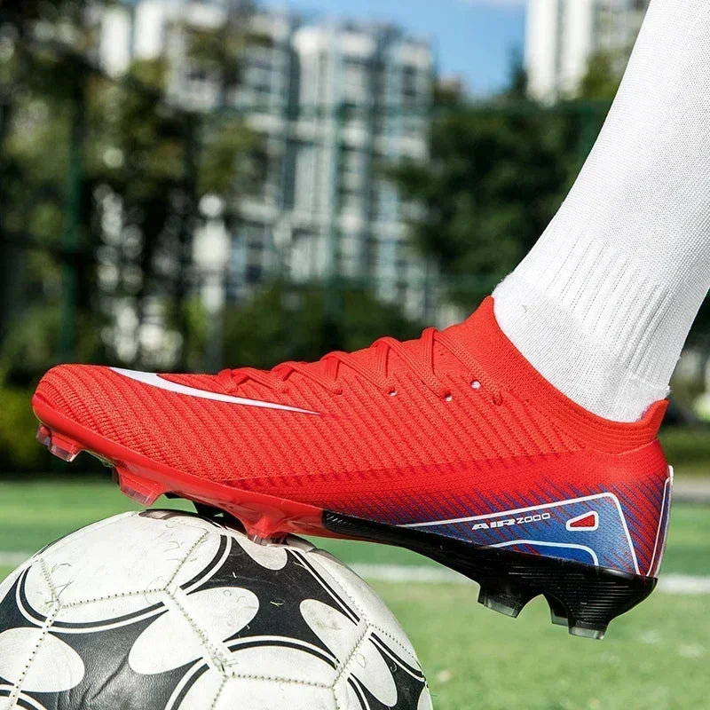 Men’s Outdoor Soccer Cleats – Breathable Long Spikes