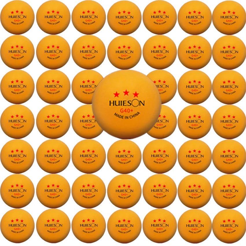 3-Star ABS 40+ Table Tennis Balls – 20–100PCS